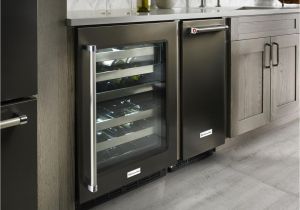 Appliance Stores In Duluth Mn Kitchenaida 15 Automatic Ice Maker Black Stainless Kuix505ebs