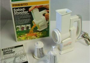 Appliance Stores In Duluth Mn Pre Owned Presto Salad Shooter Electric Slicer Shredder W Two Cones
