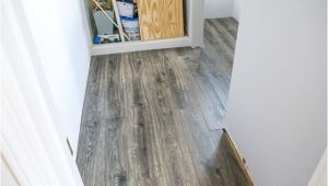 Aquaguard Smoky Dusk Water Resistant Laminate Flooring In the Bathroom and Laundry Room Infarrantly