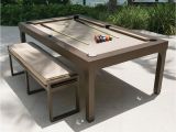 Aramith Fusion Pool Table Dimensions the Outdoor Billiards to Dining Table Hammacher Schlemmer My