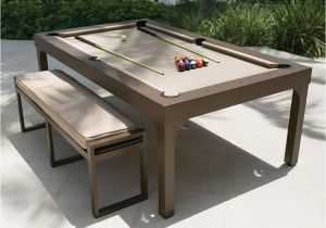 Aramith Fusion Pool Table Dimensions the Outdoor Billiards to Dining Table Hammacher Schlemmer My