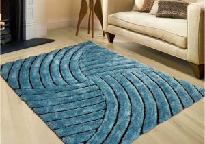 Area Rugs with Texas Star Allstar Rugs Sky Shaggy area Rug with 3d Design with Black Lines