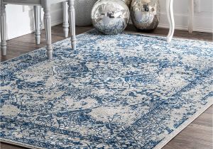 Area Rugs with Texas Star Amazon Com Nuloom Rzbd21b Vintage Odell Rug 6 7 X 9 Light Blue