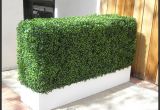 Artificial Hedges for Outdoors Boxwood Indoor Artificial Hedge In Modern Planter 36in L X