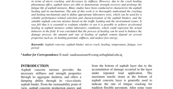 Asphalt Paving Austin Tx Pdf Sustainability Of asphalt Pavement In Terms Of Crack Healing