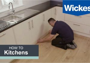 Attach Ikea Cover Panel Dishwasher How to Fit A Kitchen Plinth Pelmet and Cornice with Wickes Youtube