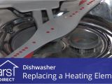 Attach Ikea Cover Panel Dishwasher Replacing the Heating Element On A Dishwasher Youtube