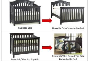 Baby Cache Essentials Crib Conversion Kit solid Wood Baby Cache Crib Full Size Conversion Kit Bed