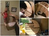 Baby Cradle Plans Pdf Half Moon Pallet Baby Cradle Diy Tutorial Woods Pinterest