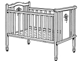 Baby Cribs with Storage Underneath Infant Bed Wikipedia