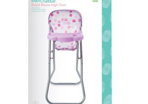 Baby Doll High Chair Walmart Ba Stella Blissful Blooms High Chair for Nurturing Ba Dolls Playset