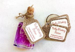 Baby Making Potion Tags 25 Burlap Baby Making Potion Burlap Gift Tag Customizable