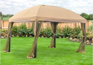 Backyard Creations Replacement Canopy 10×13 Garden Winds 13 X 10 Domed Gazebo Replacement Canopy