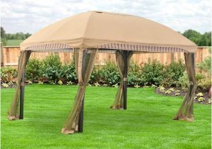 Backyard Creations Replacement Canopy for 10×10 Gazebo Garden Winds 13 X 10 Domed Gazebo Replacement Canopy
