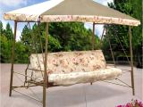 Backyard Creations Replacement Canopy for Swing Courtyard Creations Rus472w 2007 Garden Swing Garden Winds