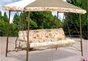 Backyard Creations Replacement Canopy for Swing Courtyard Creations Rus472w 2007 Garden Swing Garden Winds