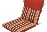 Backyard Creations Replacement Cushions Backyard Creations sorrento Stripe Chair Cushion at Menards