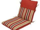 Backyard Creations Replacement Cushions Backyard Creations sorrento Stripe Chair Cushion at Menards