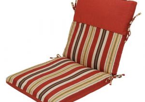 Backyard Creations Replacement Cushions Backyard Creations sorrento Stripe Chair Cushion at Menards