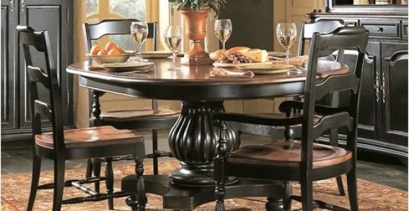 Baer S Furniture Dining Room Tables Indigo Creek Round Pedestal Dining Table by Hooker