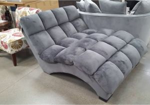 Bainbridge Double Fabric Chaise Lounge Costco Bainbridge Fabric Microfiber Pillow Chaise Lounger