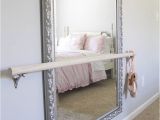 Ballet Barre Height Standard Diy Ballet Barre and How to Hang A Heavy Mirror Good to Know