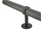 Bar Foot Rail Oil Rubbed Bronze Rounded Center Post Bar Rail Bracket Oil Rubbed Bronze