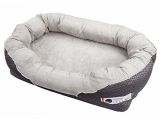 Barksbar Gray orthopedic Dog Bed Barksbar Large Gray orthopedic Dog Bed 40 X 30 Inches