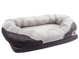 Barksbar Large Gray orthopedic Dog Bed Dog Bed Korrectkritterscom