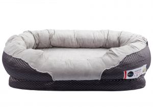 Barksbar Large Gray orthopedic Dog Bed Galleon Barksbar Large Gray orthopedic Dog Bed 40 X 30