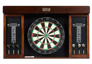 Barrington 40 Dartboard Cabinet with Led Light Barrington 40 Inch Dartboard Cabinet W Led Light Md