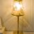 Bases De Cristal Para Centros De Mesa Al Por Mayor Venta Al Por Mayor Moda Europa Flor De oro Pantalla Led Lamparas De Mesa Base De Metal Luces Nocturnas Lampara Al Lado De Iluminacia N Regalos De