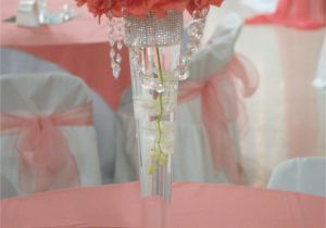 Bases De Cristal Para Centros De Mesa En Df Wedding Centerpieces Coral Wedding but with Silver Branchs Coming