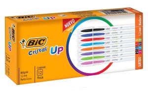 Bases De Vidrio Para Centros De Mesa En Monterrey Pluma Bic Cristal Up Colores 12 Pzs Plumas Y Bola Grafos