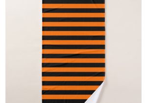 Bath Sheet Vs Beach towel Dark Pumpkin orange and Black Horizontal Witch Str Bath towel In