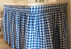 Bathroom Sink Skirts Target Sink Skirt Custom Shirred Choose Your Own Fabric and