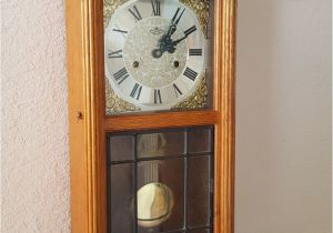 Battery Operated Clock Movements with Pendulum and Chime Restored Vintage Antique D A Brand 31 Day Key Wind Chiming