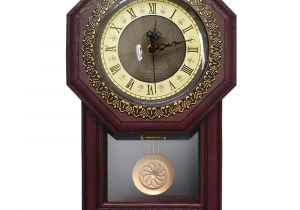 Battery Operated Clock Works with A Pendulum Amazon Com Giftgarden Silent Wall Clock with Pendulum Antique