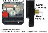 Battery Powered Clock Movements for Sale Diy Wall Clock Movement Mechanism Battery Operated Repair Parts