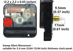 Battery Powered Clock Movements for Sale Diy Wall Clock Movement Mechanism Battery Operated Repair Parts