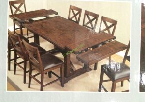 Bayside Furnishings 9 Piece Counter Height Dining Set Bayside Furnishings 9pc Counter Height Dining Set