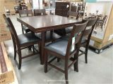 Bayside Furnishings 9 Piece Counter Height Dining Set Bayside Furnishings