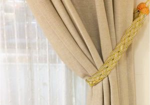 Bed Bath and Beyond Curtain Tie Backs Amazon Com Home Queen Hand Braided Curtain Tie Back Buckle