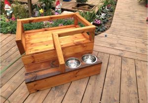 Bedside Platform Dog Bed Diy Dad Gives Him Leftover Scraps Of Wood How He Transforms