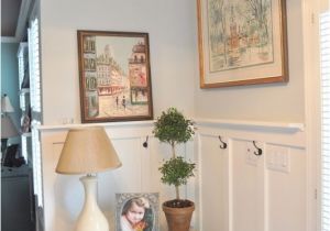 Behr Paint Color Light French Grey Completely Updated Foyer Diy Foyers Colors and French Blue