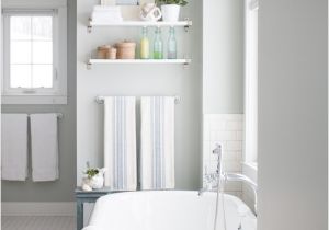 Benjamin Moore Arctic Grey Paint Master Bathroom Decor the Lilypad Cottage