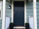 Benjamin Moore Colony Green Benjamin Moore Blue Note High Gloss Paint On Door Residential