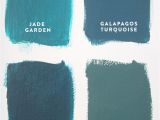 Benjamin Moore Galapagos Turquoise Paint 4 Shades Of Teal
