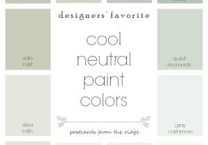 Benjamin Moore Pleasant Valley Paint Color Designers Favorite Cool Neutral Paint Colors