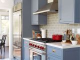 Benjamin Moore Portland Gray Modern Deco Kitchen Reveal Traditional Taste Kitchen Cabinets